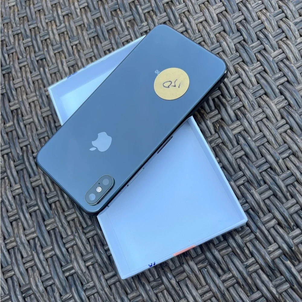 iPhone XS Gray Back Frame Housing Replacement Apple OEM- Very Good Condition